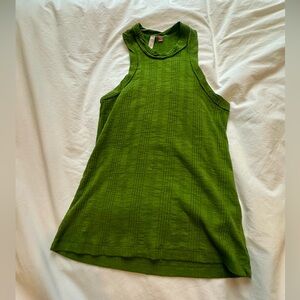 Pilcro Green Tank Top